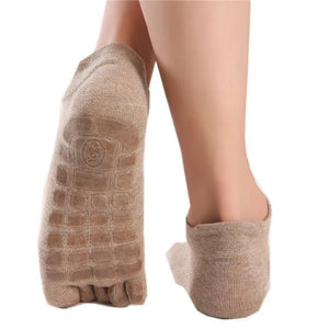 Mens Anti Slip Fingers Ankle Socks