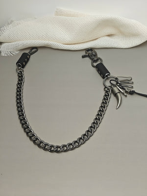 Wolf Tooth Charm KeyChain