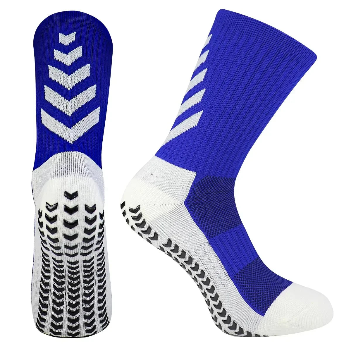 Mens Athletic Non Slip Contrast Colours Socks