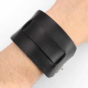 Mens PU Leather Bracelet