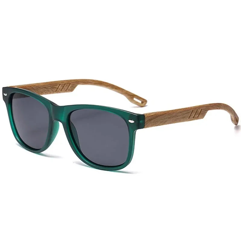 Unisex Woode Spring  UV400 Protection Sun Glasses