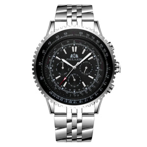 Mens Mechanical Self Wind Bracelet Watch