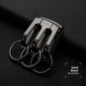 Leather Belt Keychain