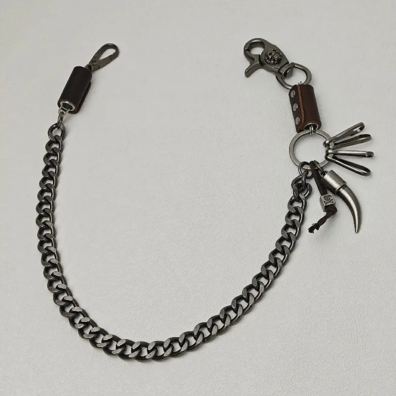 Wolf Tooth Charm KeyChain
