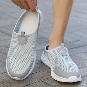 Mens Slip-Ons Breathable Mesh Shoes