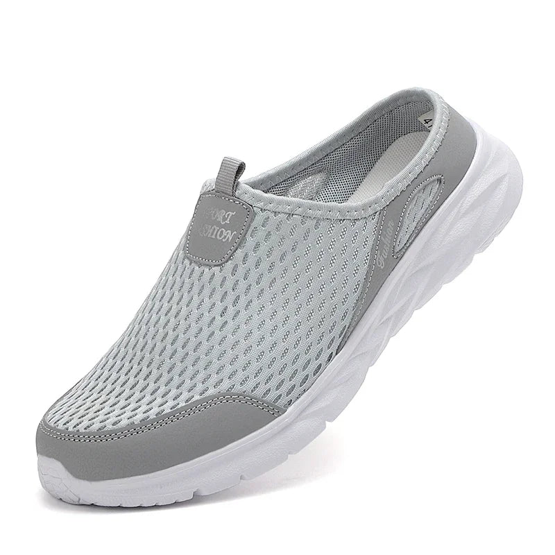 Mens Slip-Ons Breathable Mesh Shoes