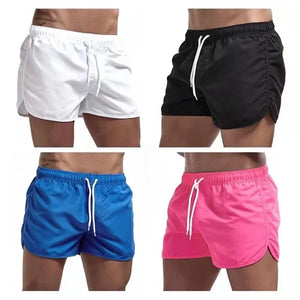 Mens Solid Colours Swimwear Shorts
