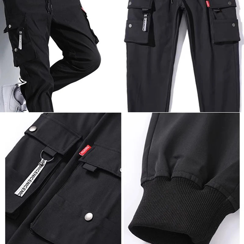 Mens Cargo Pants Multi Pockets Cargo