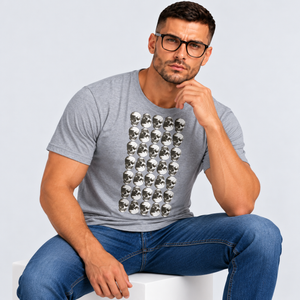 Grid Skull T-Shirt