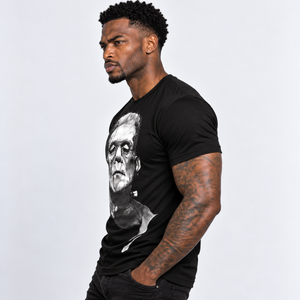 Frankenstein Halloween T-Shirt illustrated by Robert Bowen