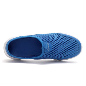 Mens Slip-Ons Breathable Mesh Shoes