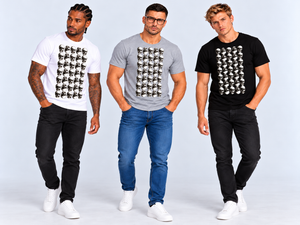 Grid Skull T-Shirt