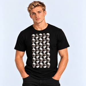 Grid Skull T-Shirt
