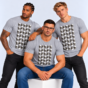 Grid Skull T-Shirt