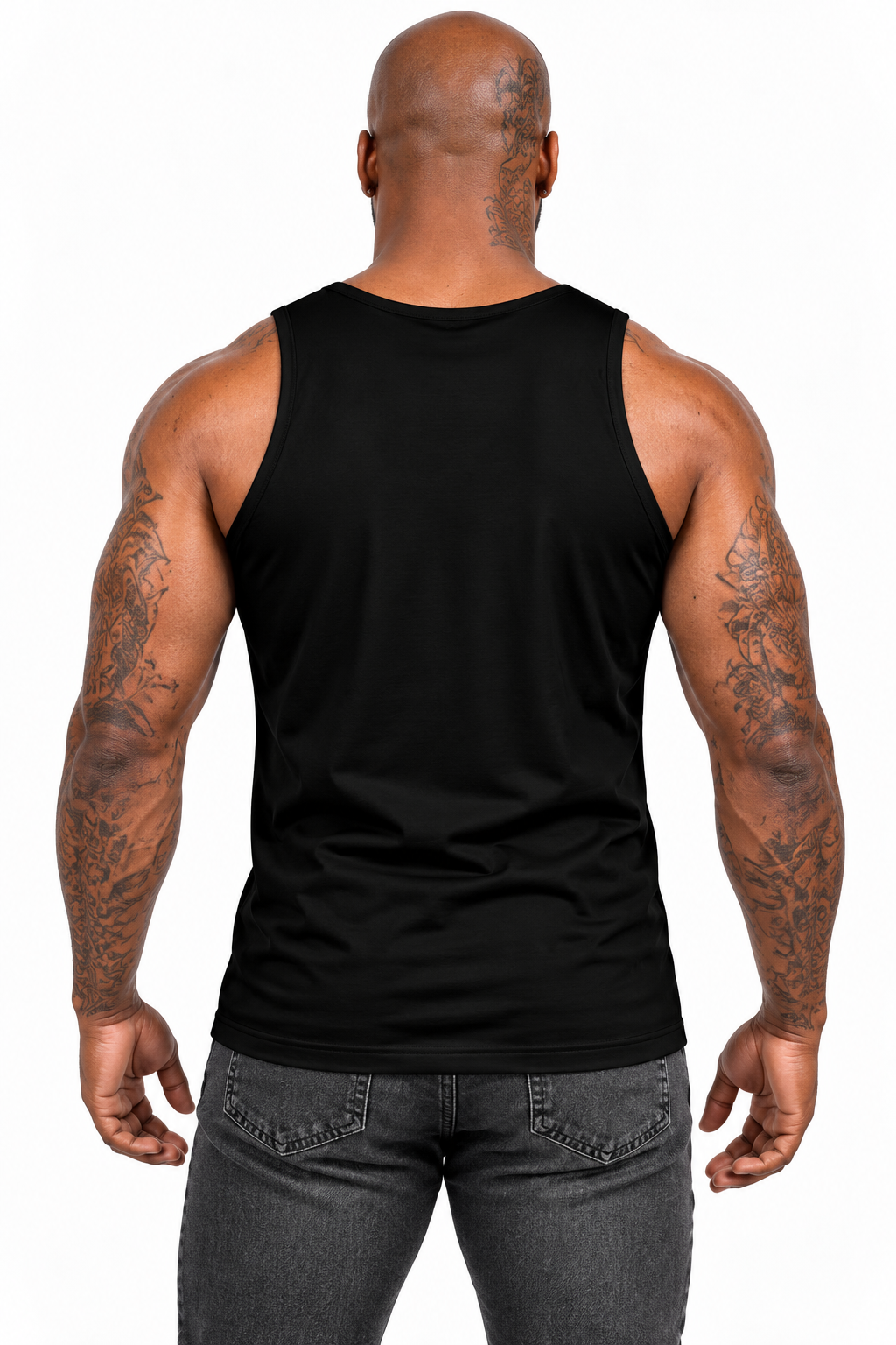 Mens Mono Abstract T049 Tank Top by Robert Bowen