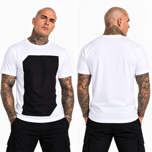 Unisex Block Cut Short Sleeve T-Shirt