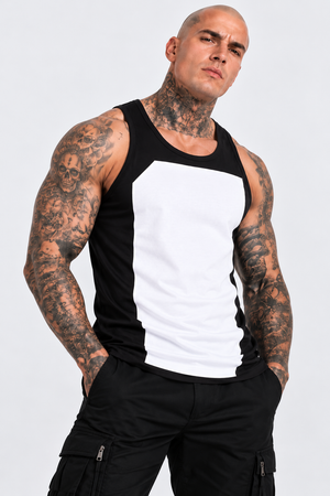 Block Cut Vest