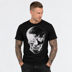 Inverted Skull Mens Classic Tee by Robert Bowen