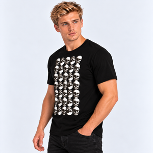 Grid Skull T-Shirt