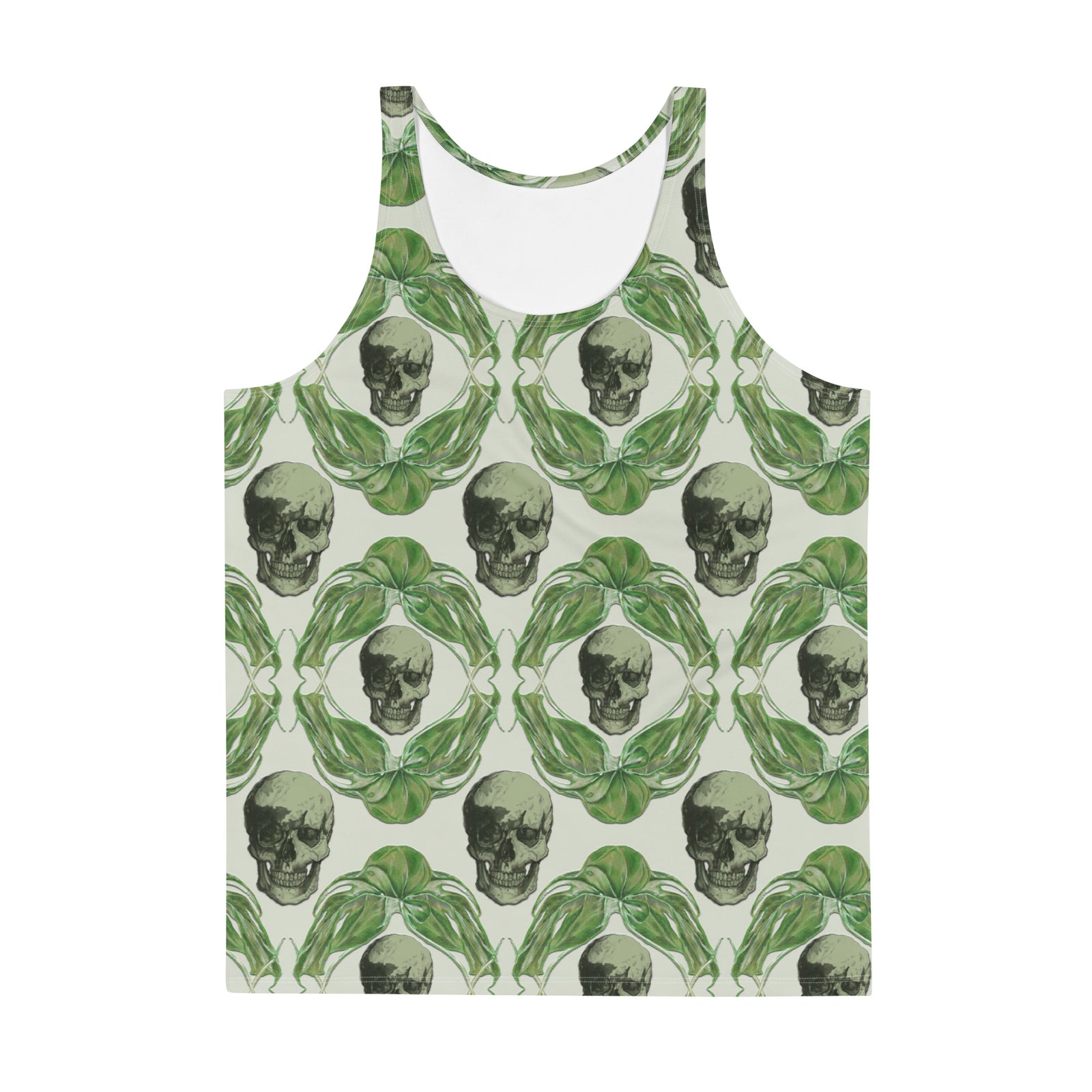 Skulls & Leaves Sublimation Vest