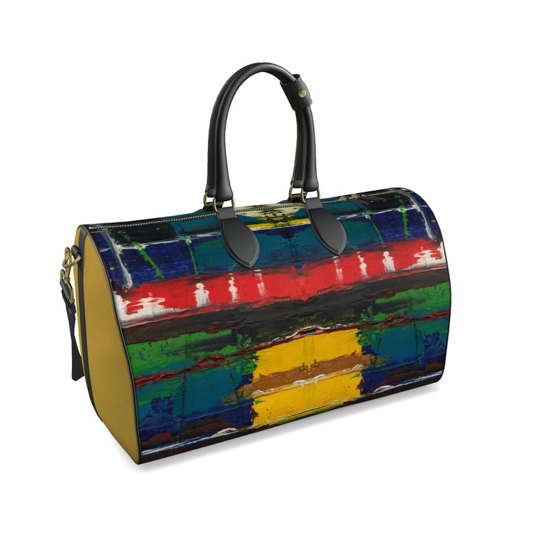 Abstract Tribal Art Travel Luggage Bag