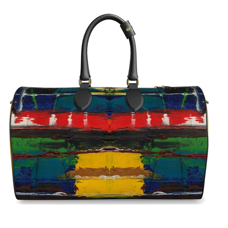 Abstract Tribal Art Travel Luggage Bag