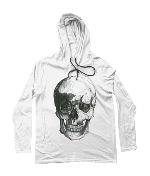 Men's Skull Hoodie Tee by Robert Bowen - Robert Bowen Tees