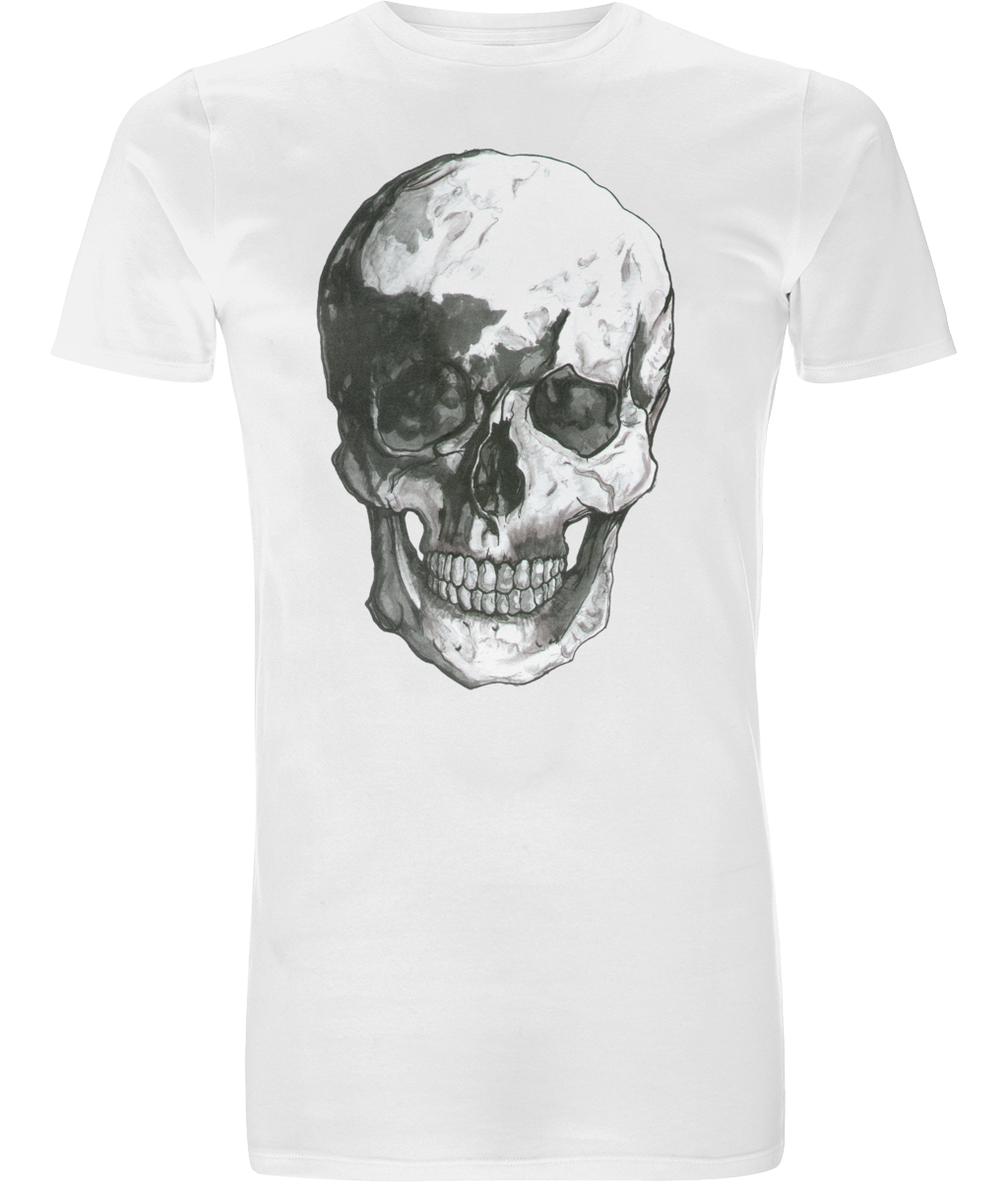Men's Skull Long Tee by Robert Bowen - Robert Bowen Tees