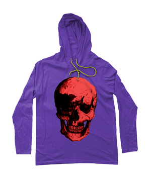 Men's Red Skull Hoodie by Robert Bowen - Robert Bowen Tees