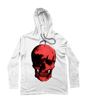 Men's Red Skull Hoodie by Robert Bowen - Robert Bowen Tees