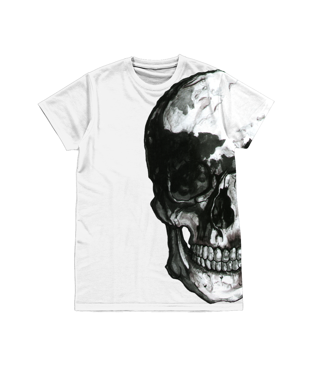 Skull Side Sublimation Tee