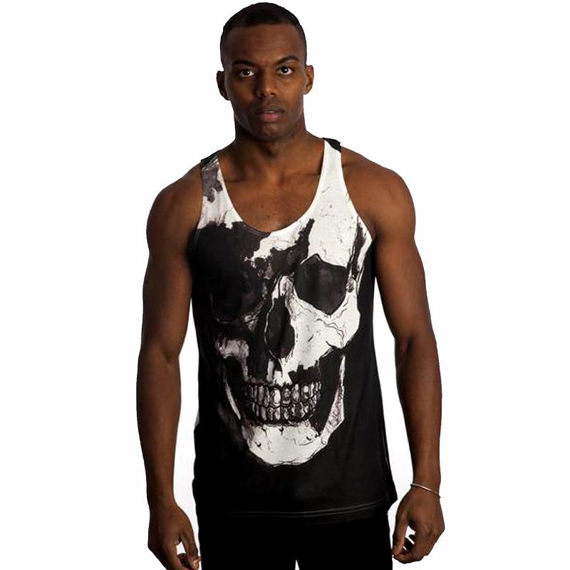 Skull Chest Unisex Tank Top By Robert Bowen