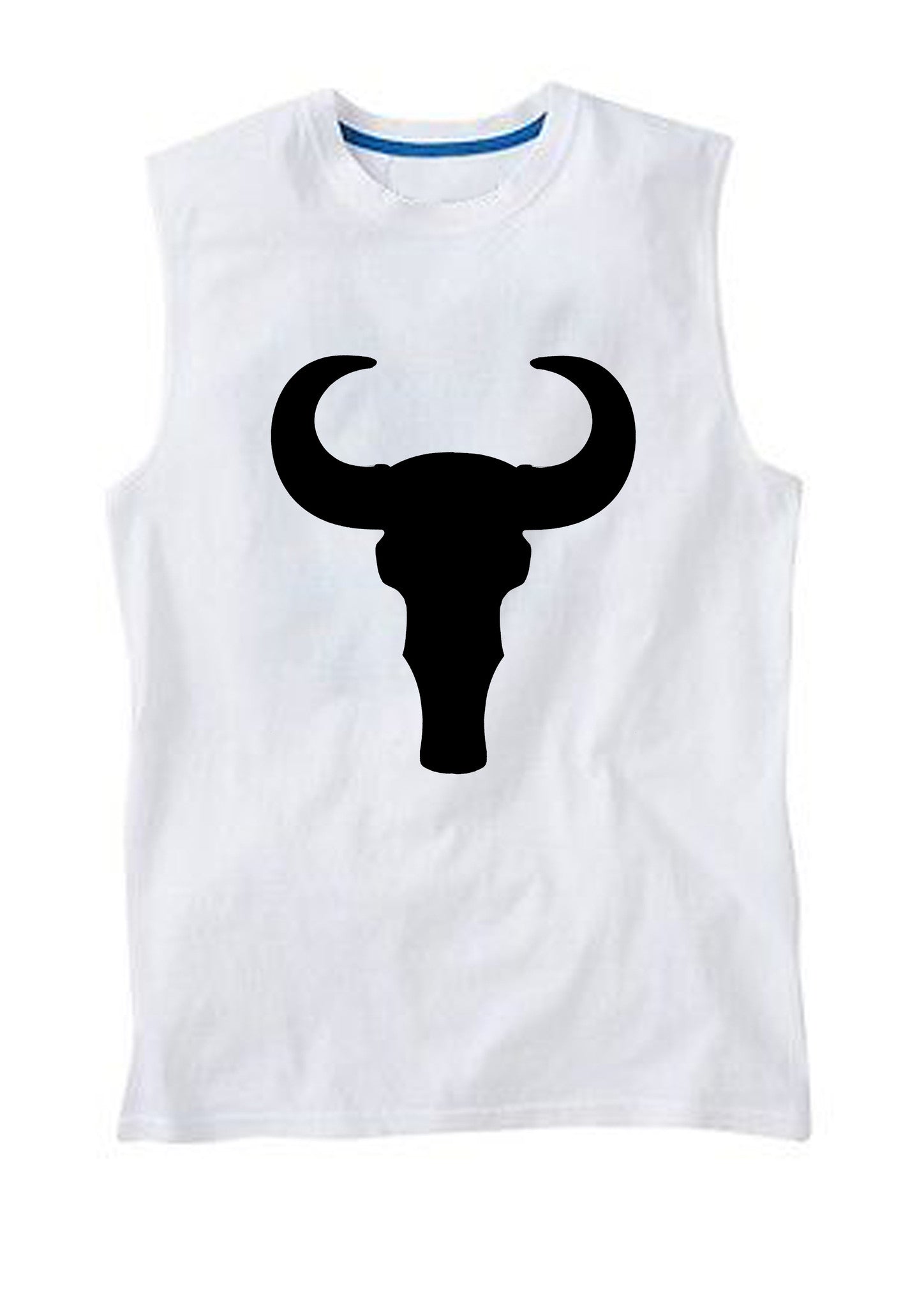 Ram Skull Muscle Tank Top by Robert Bowen - Robert Bowen Tees