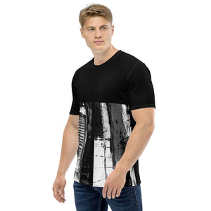 Unisex Mono Abstract Tee T049 Tee