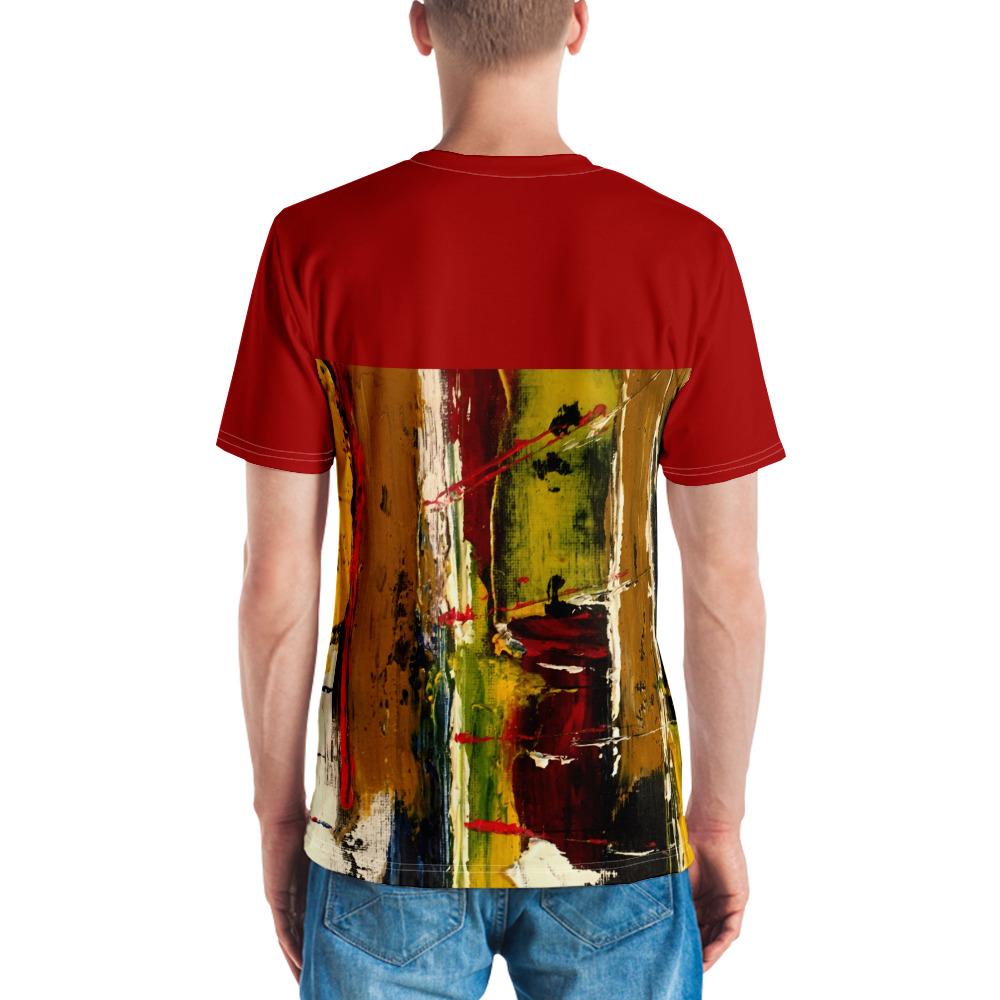 Unisex Multi-Colours Abstract T059 Tee