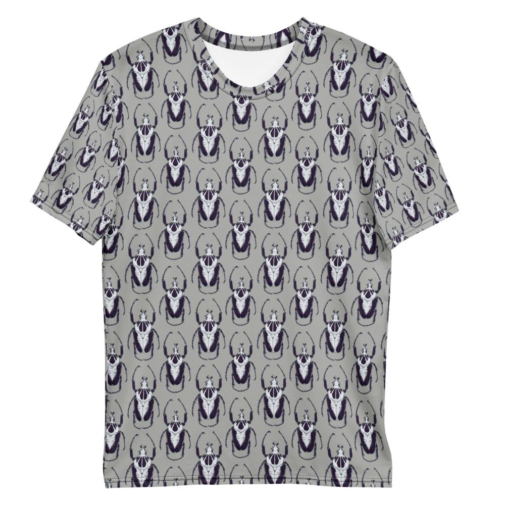 Polka Black & White Bugs Men's T-Shirt Textiles by Robert Bowen