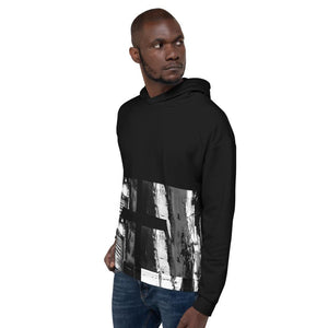 Unisex Mono Abstract T049 Hoodie