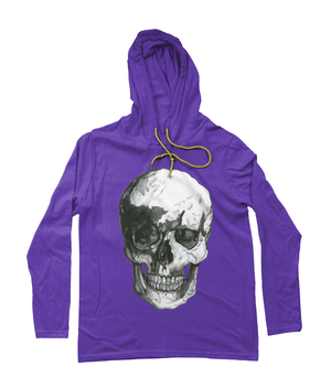 Men's Skull Hoodie Tee by Robert Bowen - Robert Bowen Tees