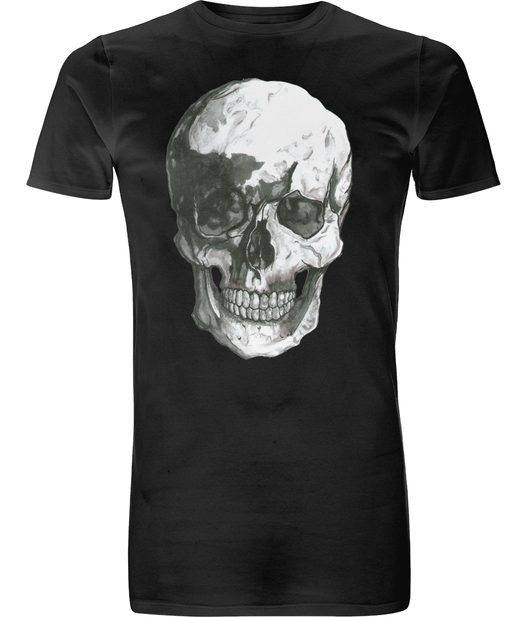 Men's Skull Long Tee by Robert Bowen - Robert Bowen Tees