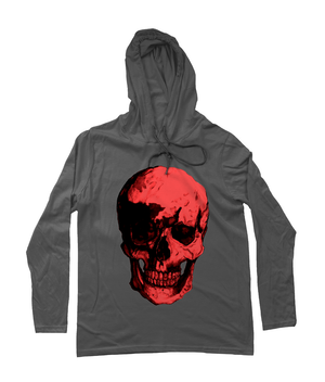 Men's Red Skull Hoodie by Robert Bowen - Robert Bowen Tees