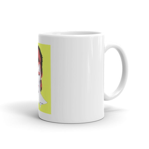 David Bowie Pop Art Mug by Robert Bowen - Robert Bowen Tees