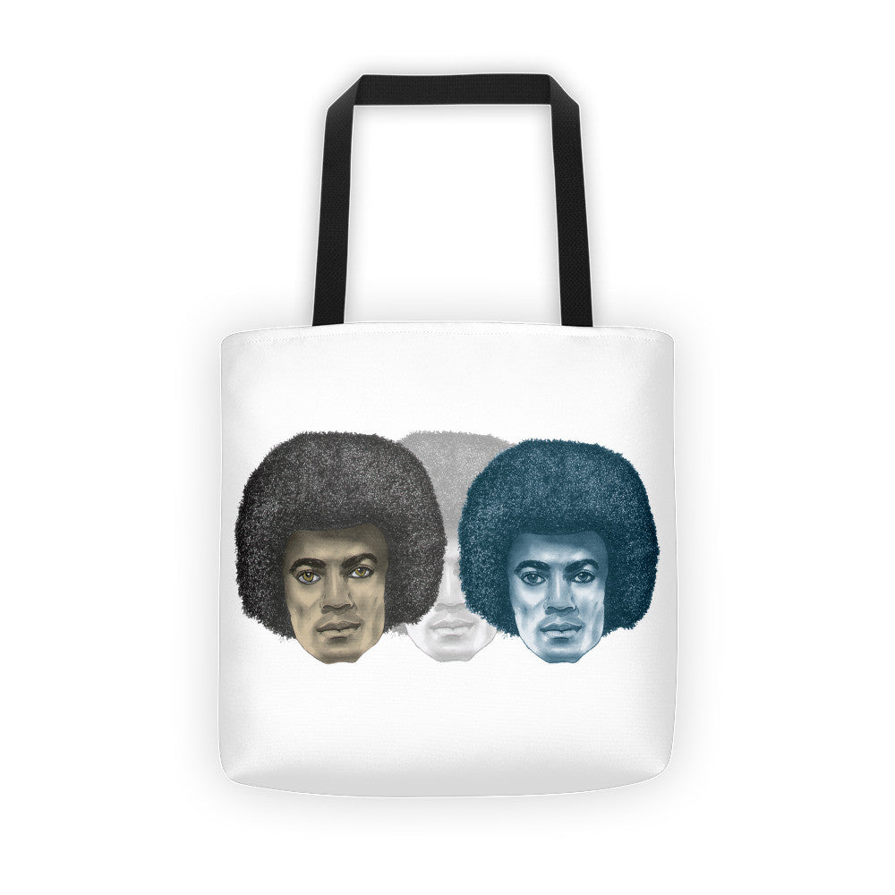 Triple MJs illustrated by Robert Bowen Tote Bag - Robert Bowen Tees