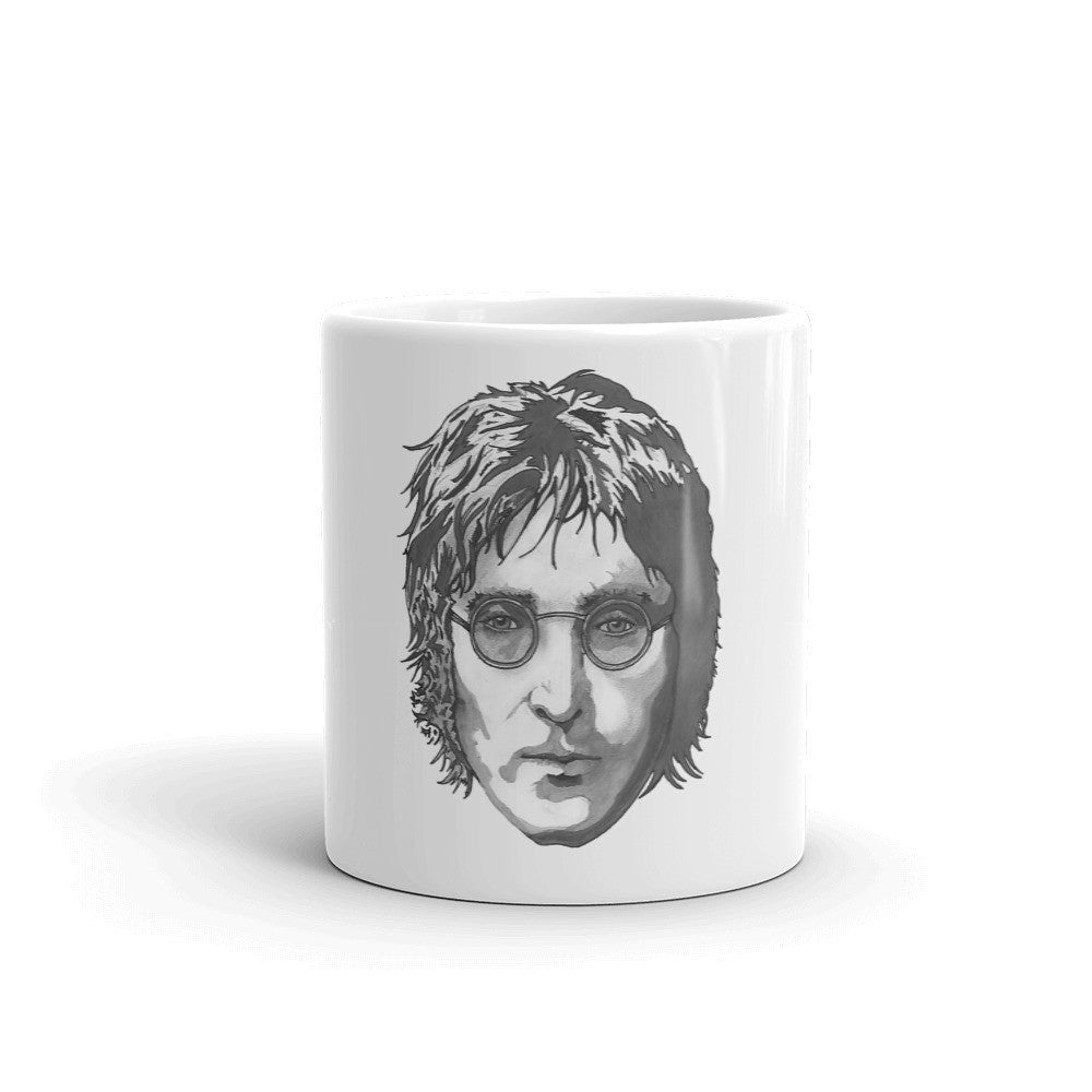 JL Mug Illustrated by Robert Bowen - Robert Bowen Tees