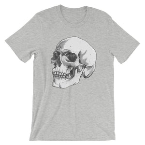 3/4 Skull Short-Sleeve Unisex T-Shirt by Robert Bowen - Robert Bowen Tees