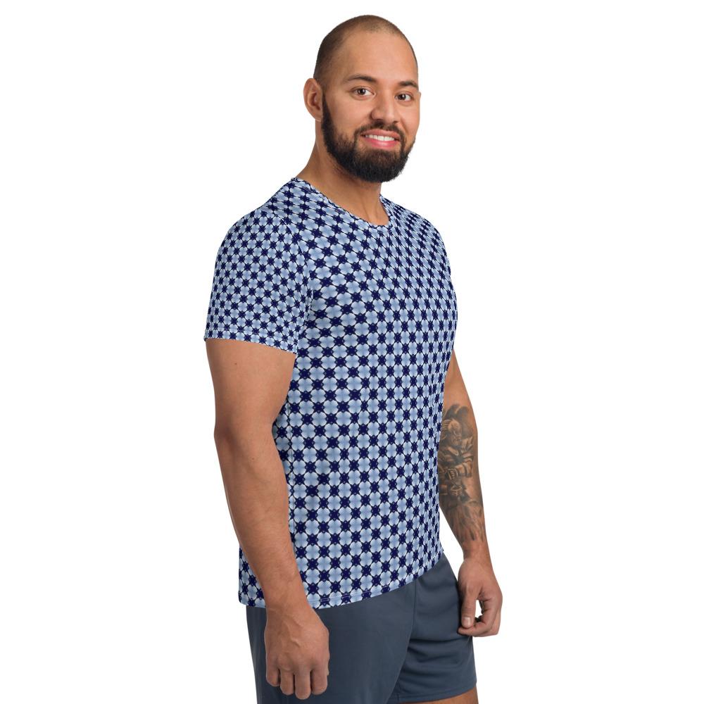 Unisex All-Over Print Athletic Geo T-shirt