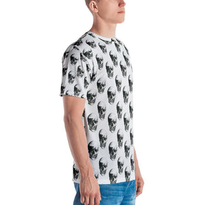 Polka Skulls by Robert Bowen Men's T-shirt - Robert Bowen Tees