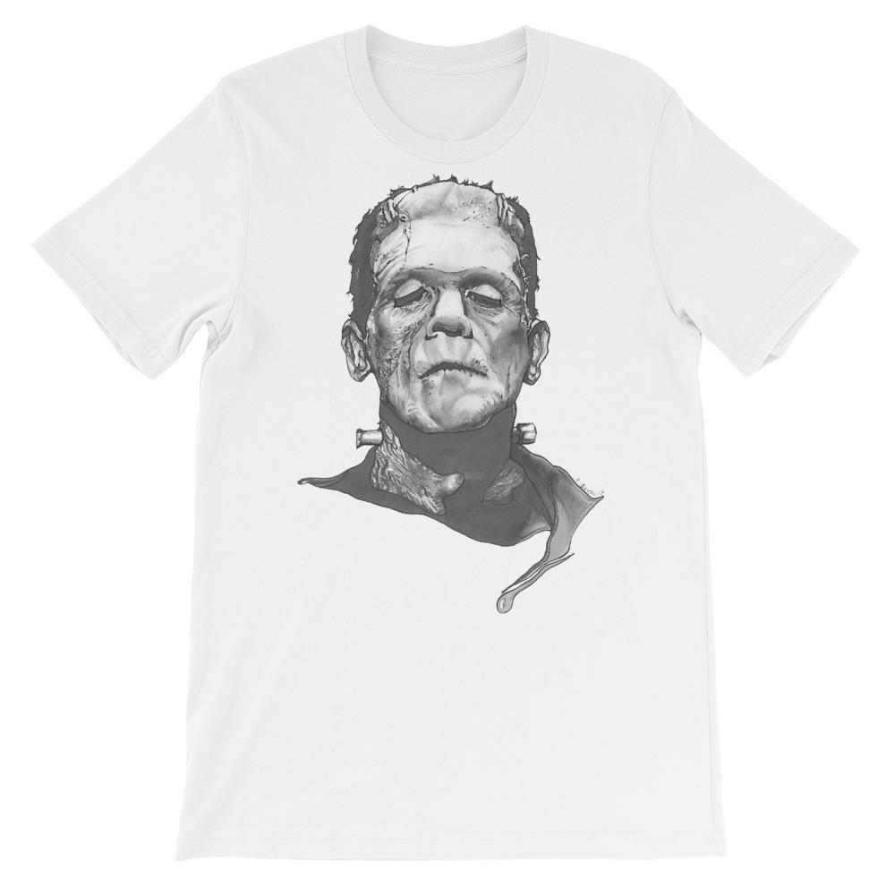Frankie Illustrated by Robert Bowen Unisex Short sleeve t-shirt - Robert Bowen Tees