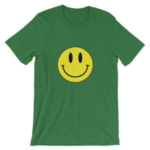 Acid Smiley Face Unisex short sleeve t-shirt - Robert Bowen Tees