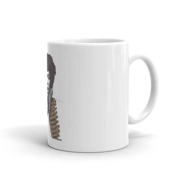 Jimi Hendrix Focus by Robert Bowen Mug - Robert Bowen Tees