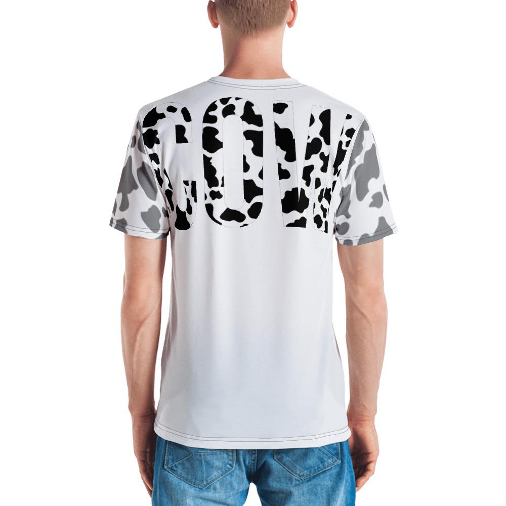 Mad Cow Illustrated by Robert Bowen Men's T-shirt - Robert Bowen Tees